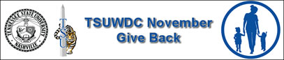 TSUAA-WDC November Give Back